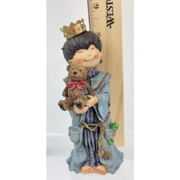 Tuzinski Nativity Button Jar Kids Christmas Pageant Replacement Wise Man Bear - Picture 7 of 7
